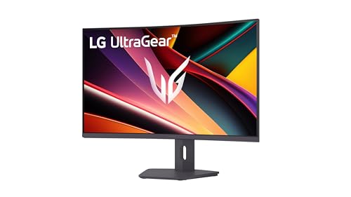 LG Ultragear™ 32G60ZA-B 32 Zoll Curved QHD VA Gaming-Monitor, 180Hz, HDR10, AMD FreeSync™, 2X HDMI 2.0, 1x DisplayPort 1.4, Schwarz