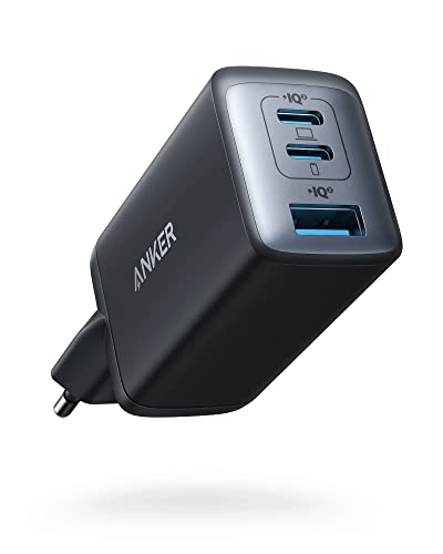 Anker Nano 65W USB C Ladegerät, 3-Port PPS Schnellladegerät, iPad Ladegerät