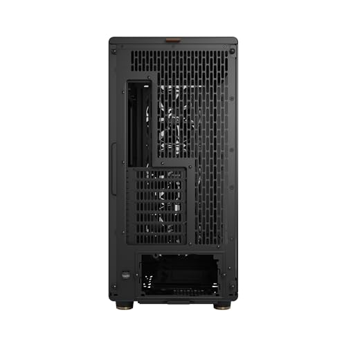Fractal Design North XL PC Gaming Gehäuse - E-ATX Full-Tower | Charcoal Black mit 3x 140-mm-Aspect-PWM-Lüftern, USB Typ-C, bis 413 mm GPU-Platz, 420-mm-Radiator-kompatibel