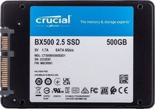 500GB Crucial BX500 - 2,5 Zoll SATA 6Gb/s Interne SSD - NEU & OVP