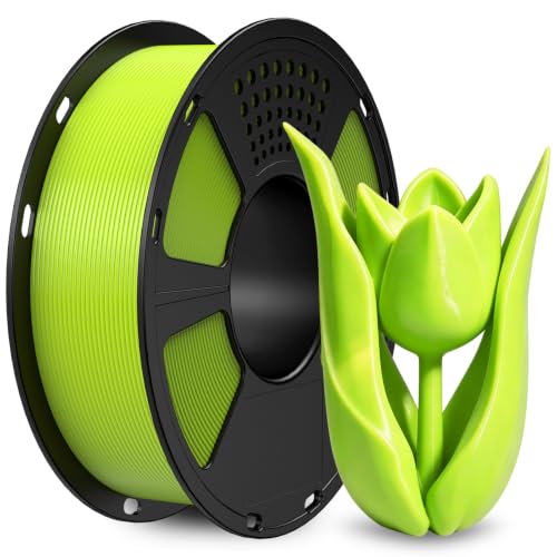 GIANTARM ABS+ Filament 1.75 mm, 3D Drucker Filament 1 kg, 1 Spule, Durchmessertoleranz +/- 0.02 mm, ABS Apfelgrün green