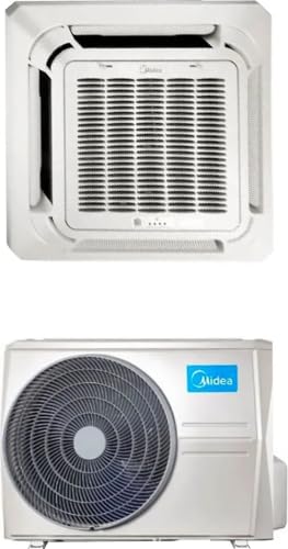 Compact Klimaanlage, 18.000 BTU, 4-Wege-Kassette, Monosplit mit Wärmepumpe, Energieklasse A++/A+