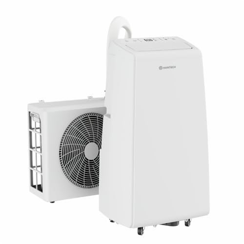 HANTECH Mobile Split Klimaanlage, 12000 BTU, für Räume bis 35m²