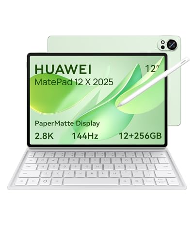 HUAWEI MatePad 12 X 2025 Tablet, 12 + 256 GB, Tastatur & M-Pencil-Pro, Grün