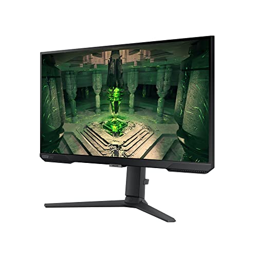 Samsung Odyssey G4B Gaming Monitor LS27BG400EU, 27 Zoll, IPS-Panel, Full HD-Auflösung, AMD FreeSync Premium, G-Sync kompatibel, 1 ms (G/G) Reaktionszeit, Bildwiederholrate 240 Hz, Schwarz