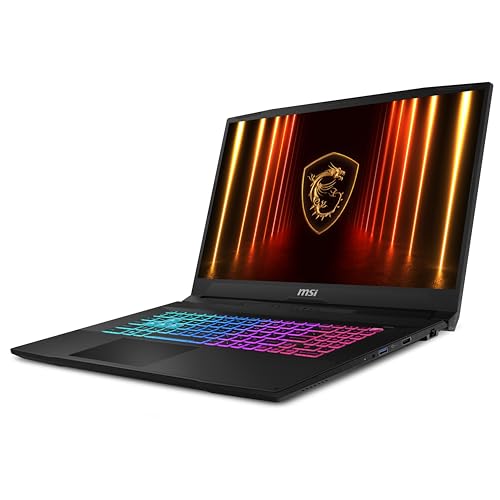 msi Katana 17 HX B14WGK-018IT, Notebook Gaming 17,3 Zoll QHD 240 Hz, Intel i7-14650HX, Nvidia RTX 5070 8 GB GDDR7, 16 GB DDR5, 1 TB SSD PCIe4, WiFi 6E, Win 11 Home [Layout und Garantie Italienisch]