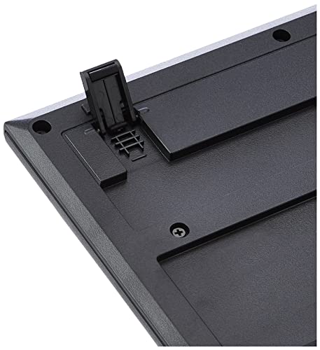Logitech K120 Kabelgebundene Business Tastatur für Windows und Linux, USB-Anschluss, Leises Tippen, Robust, Spritzwassergeschützt, Tastaturaufsteller, Schweizer QWERTZ-Layout - Schwarz
