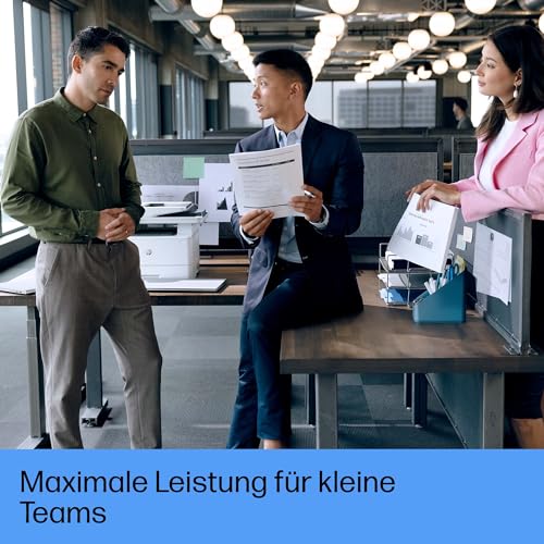 HP LaserJet Pro MFP 4102dw Multifunktions-Laserdrucker, Drucken in Schwarzweiß, WLAN, Automatischer beidseitiger Druck, Hohe Druckgeschwindigkeit, Bis zu 80.000 Seiten pro Monat, Wolf Pro Security
