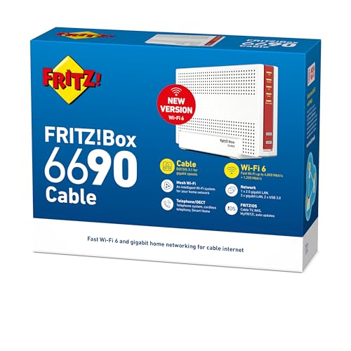AVM FRITZ!Box 6690 Cable, Kabel-Router, internationale Version