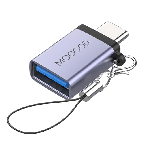 MOGOOD USB-C auf USB 3.0 Adapter, 5Gbps, OTG, Typ-C, MacBook, Chromebook