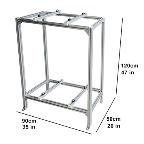Bodenständer aus Aluminiumlegierung für Klimaanlagen, doppellagiger Klimaanlagen-Stützfuß, Bodenständer für Mini-Split-Klimaanlagen und Wärmepumpensysteme