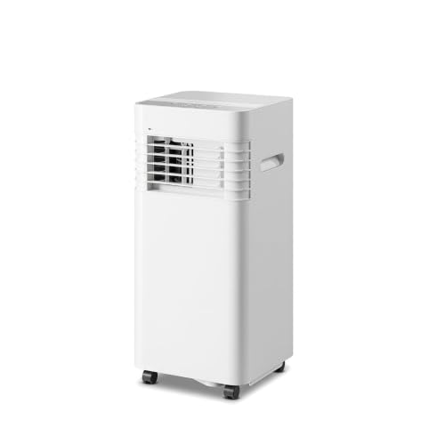 Tragbare Klimaanlage 12000 BTU mit Fernbedienung, 24-Stunden-Timer, 2 Geschwindigkeitsstufen, oszillierend um 120° - Kühlt Räume bis 27,9 m²