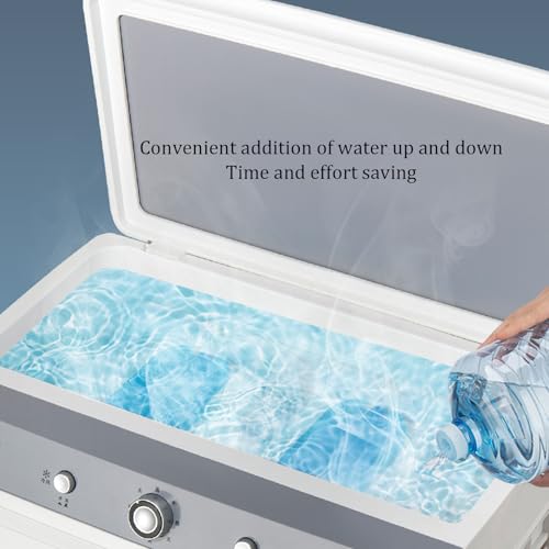 Tragbare Klimaanlage, Verdunstungskühler mit 45L Wassertank, drei einstellbare Windgeschwindigkeiten, ideal für Hotels, Restaurants, Werkstätten, Supermärkte