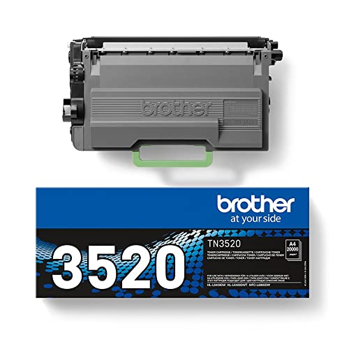 Brother Original Tonerkassette TN-3520 schwarz (für Brother HL-L6400DW, HL-L6400DWTT, MFC-L6900DW)