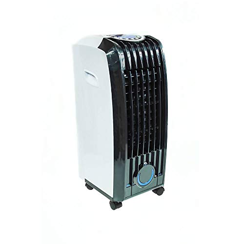Camry CR 7905 Verdunstungskühler 8 Liter, Tragbare Luftkühler mit 3 Stufen, LED Anzeige + Fernbedienung, Mobiles Klimagerät, Timer, Für Luftkühlung, Ventilation, Befeuchtung, Luftreiniger, 325W