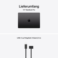 Apple MacBook Pro 14" 2026 M5 Pro  24GB / 1TB 15C CPU / 16C GPU Space Black  Neu