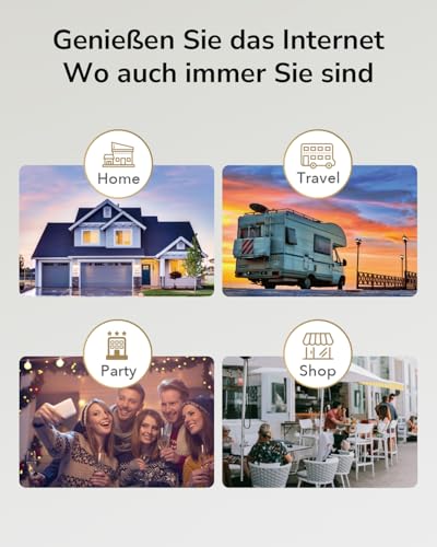 Cudy 4G Router mit SIM Slot, N300 Portable WLAN, OpenWRT, USB-C, LT300 | Nano SIM Slot, 2 LAN/WAN Ports, OpenWRT-kompatibel, Multiple VPN, Type-C Powered, Steuerung über App und Cloud, No Cable