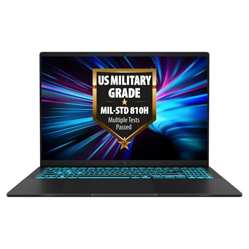 ASUS V16 V3607VM Gaming Laptop | 16" WUXGA 16:10 144Hz IPS Display | Intel Core 7 240H | 16GB RAM | 1TB SSD | NVIDIA RTX 5060 | Win11 Home | QWERTZ | Black | 3Monate GamePass