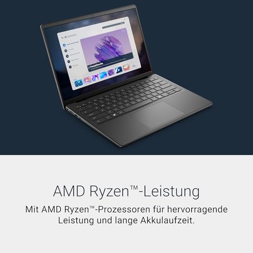 Dell 14 Laptop - AMD Ryzen 5 220, 16GB RAM, 512GB SSD | 14" entspiegeltes Display, AMD Radeon Grafik, Deutsch beleuchtete QWERTZ Tastatur, Wi-Fi 6 (Netzteil separat erhältlich)