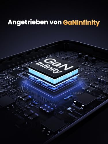 UGREEN Nexode 65W USB C Ladegerät, 3-Port, GaN Netzteil, PPS Charger 60W