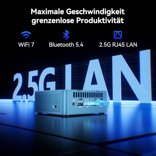 GEEKOM IT12 Mini PC Intel Core U5 125U (AI Boost), 16 GB DDR5 512 GB SSD
