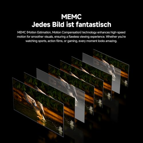 Xiaomi TV F 55 Zoll 2025, 4K UHD Smart TV, Fire OS8, HDR10, L55MB-FAEU | Triple Tuner DVB-C/S/S2/T/T2, 60Hz with 120Hz Game Boost Mode, Voice Control with Alexa