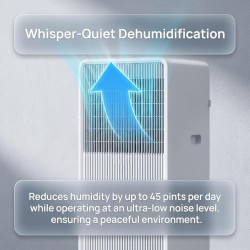 Leiser Klimaanlagen 12000 BTU Mobile AC, 48dB leise Kühlung mit Fernbedienung, Fensterabdichtung, Entfeuchterfunktion und 24-Stunden-Timer für Schlafzimmer u, 10000 Btu, 10000 BTU