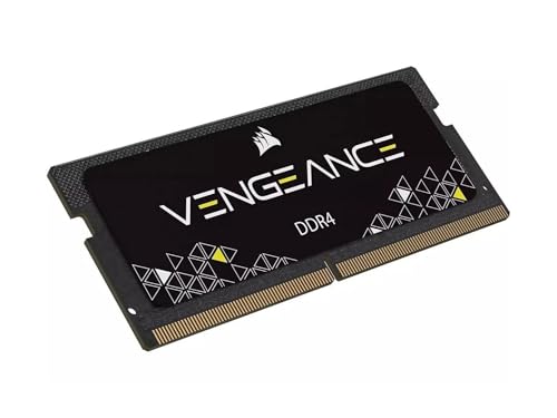 Corsair Vengeance SODIMM 16GB (1x16GB) DDR4 Bis zu 3200MHz CL22 Speicher für Laptop/Notebooks - Schwarz