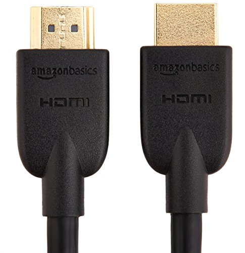 Amazon Basics High-Speed-HDMI-A - HDMI-A Kabel, CL3-zertifiziert, Standard 2.0, 3 m, schwarz