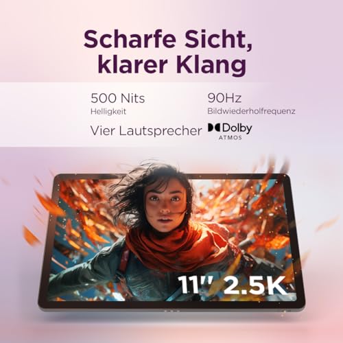 Lenovo Idea Tab | Tablet | AI | 11" | 8GB | 128GB | Android | Grau