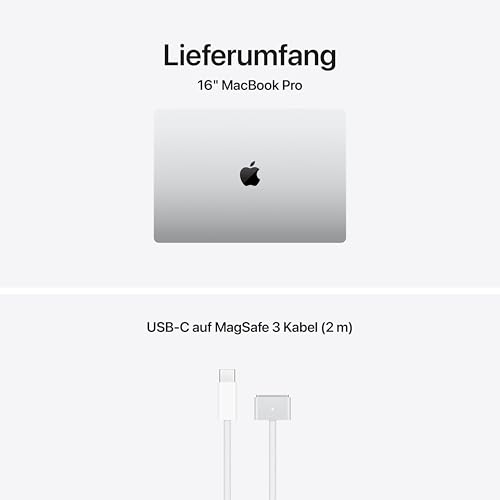 Apple MacBook Pro Laptop mit M5 Pro Chip mit 18-Core CPU und 20-Core GPU: Entwickelt für KI, 16,2" Liquid Retina XDR Display, 48 GB gemeinsamer Arbeitsspeicher, 1 TB SSD, WLAN 7; Silber