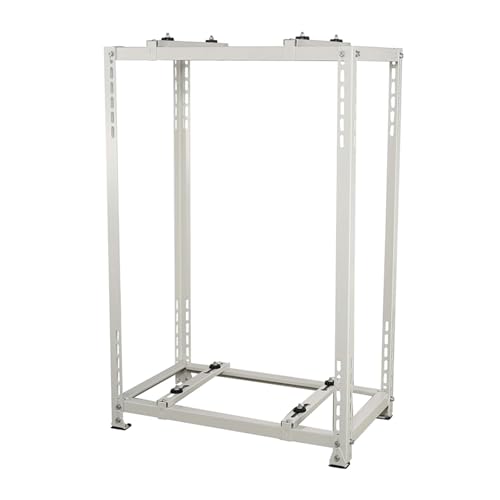 Halterung für Klimaanlagen, robuste Halterung aus verzinktem Stahl, für Mini-Split-Systeme, Stoßdämpfung, Doppelstapel-Design