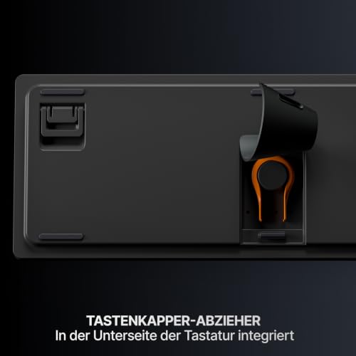 SteelSeries APEX PRO TKL Gen-3-Gaming-Tastatur – OmniPoint 3.0 analoge magnetische Schalter, Quickset-Auto-Presets (Schnellabzug, Schnellantipp/SOCD, Schutzmodus), OLED,RGB,PBT, USB-C, German QWERTZ