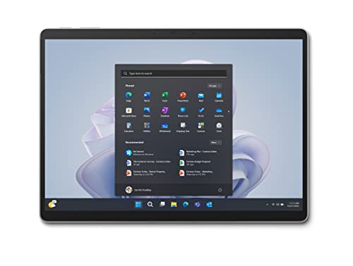 Microsoft Surface Pro 9 2-in-1-Laptop, 33 cm (13 Zoll), i7-1265U, 16 GB RAM, silberfarben
