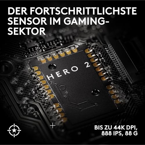 Logitech G PRO X SUPERLIGHT 2 SE kabellose Gaming-Maus | 60g Pro-Grade-Maus, 5 programmierbare Tasten, 44K-DPI-Sensor, 8.000 Hz Signalrate, USB-C-Ladefunktion, PC/Mac - Schwarz