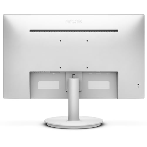 PHILIPS 241V8AW - 24 Zoll Full HD Monitor, eingeb. Lautsprecher, Flimmerfrei (1920x1080, 75 Hz, VGA, HDMI) Weiss