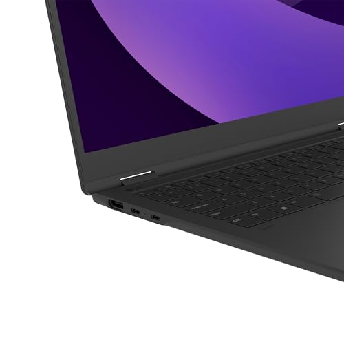 LG gram Pro 16 16T90TP-K.AA78G (16 Zoll) OLED 2in1 Notebook, Intel Core Ultra 7 255H, Intel Arc™ 140T GPU, 16GB RAM, 1TB SSD, federleicht (1,399 kg), gram AI, 77 Wh, Thunderbolt 4, Schwarz