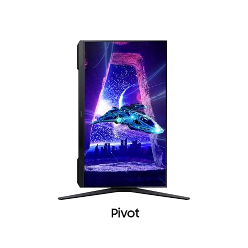 Samsung Odyssey G30D Full HD Gaming Monitor, 24 Zoll, Bildschirm mit VA-Panel, 1.920 x 1.080 Pixel, Bildwiederholrate 180 Hz, Reaktionszeit 1 ms (MPRT), AMD FreeSync, HDR10, LS24DG300EUXEN