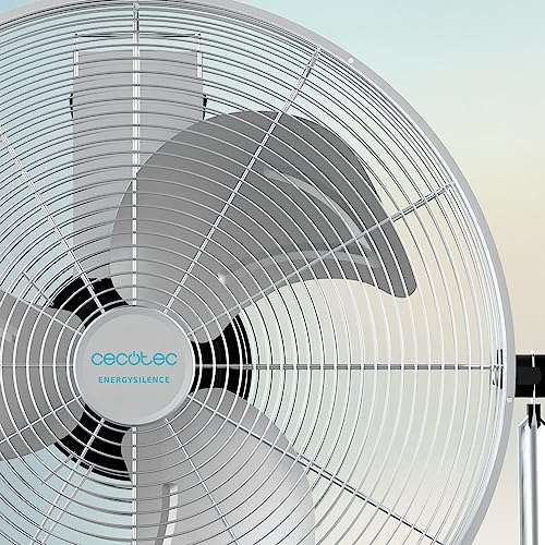 Cecotec Industrie-Ventilator EnergySilence 4100 Pro, 100 W, 3 Metallklingen 18" Durchmesser, Kupfermotor, 3 Geschwindigkeiten, Einstellbare Neigung, Sicherheitssystem