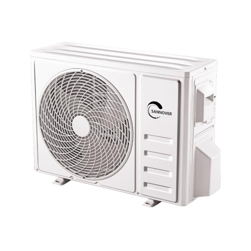 Wand-Split-Klimaanlage Inverter (Kühlen/Heizen) 3,4 kW / 12000 BTU Osmozra + Zubehör (7 m) Sannover