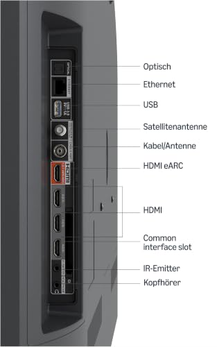 Amazon Ember Mini-LED-Serie, QLED-Smart-TV mit 75 Zoll (190 cm), 4K UHD, Dolby Vision IQ, Ambient-TV, 144-Hz-Spielmodus, Local Dimming und finde Serien schneller mit Alexa+