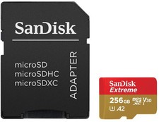 SanDisk microSDXC Extreme (256GB)