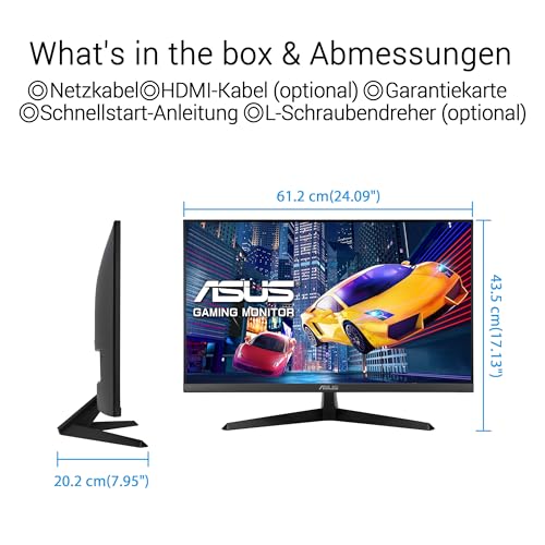ASUS VY279HGR 27 Zoll 120Hz IPS Eye Care Gaming Monitor
