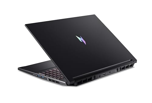 Acer Nitro V 16 AI (ANV16-42-R1T1) Gaming Laptop, 16" WUXGA IPS 180Hz Display, AMD Ryzen 7 260, 16 GB RAM, 1 TB GB SSD, NVIDIA GeForce RTX 5070, Windows 11, QWERTZ Tastatur, schwarz