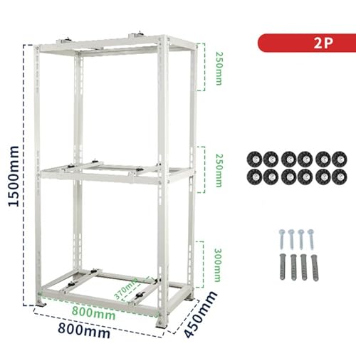Halterung für Klimaanlagen für den Außenbereich, robuster Bodenständer für Mini-Split-AC-Kondensatoren und Wärmepumpensysteme, doppellagiges Stapeldesign