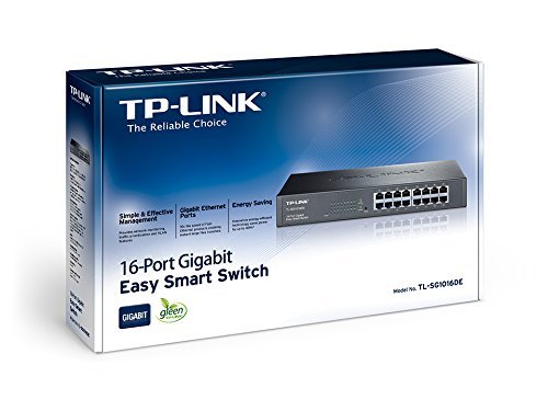 TP-Link Jetstream TL-SG1016DE - Switch - verwaltet - 16 x 10/100/1000 - an Rack montierbar