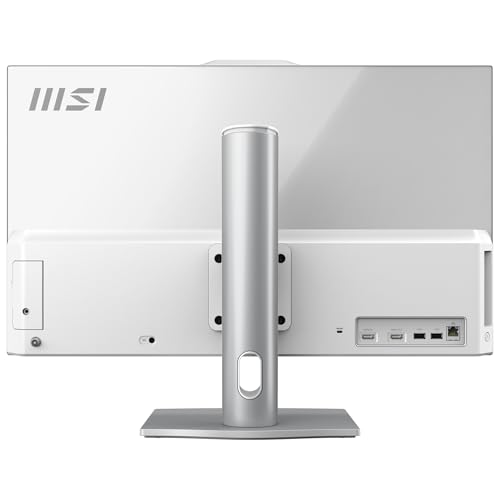 MSI Modern AM272P 1M-838DE - All in One PC, Intel Core 5 Prozessor 120U, 27 Zoll, FHD (1920x1080), 512TB SSD, 8GB DDR5, Webcam, Windows 11 Pro, Weiß