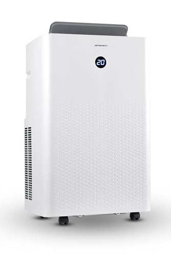 Berdsen Mobiles Klimagerät 5-in-1-14000 BTU - Kühlung, Heizung, Entfeuchtung, Ventilation, Schlafmodus - Tuya Smart App - Energieeffizient