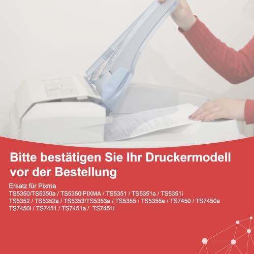 560 561 Patronen XL 560XL 561XL Ersatz für Canon Druckerpatronen 560 561 | Druckerpatronen 560 561 XL Ersatz für Canon Pixma TS5350i TS7450i TS5300 TS5350a TS5350 TS5351i TS5355a TS7400 TS7451a TS7450