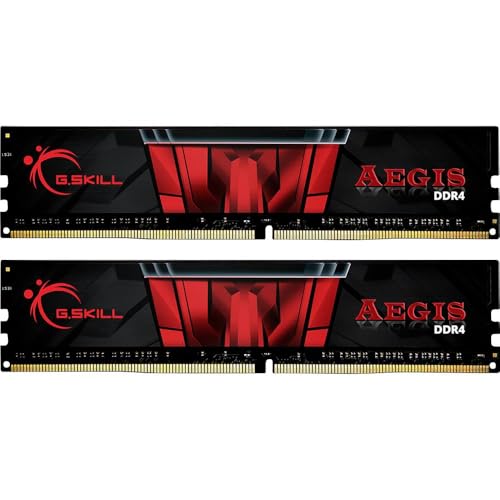 G.SKILL F4-3200C16D-32GIS Aegis DDR4 32GB PC 3200 CL16 KIT (2x16GB) schwarz